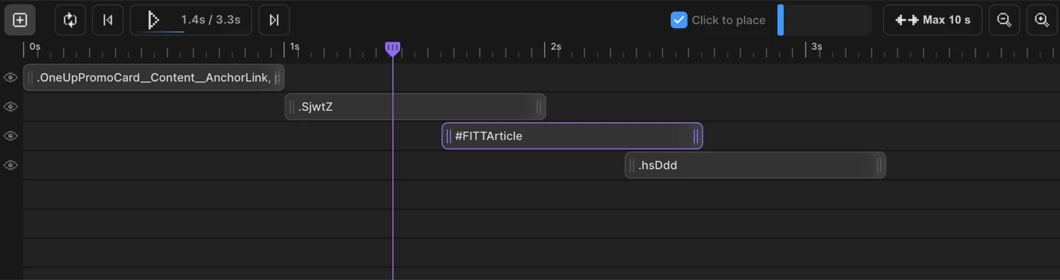 Timeline Editor